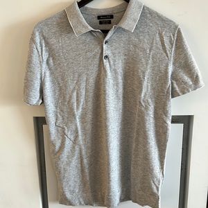 Massimo Dutti Grey T-shirt Size Medium